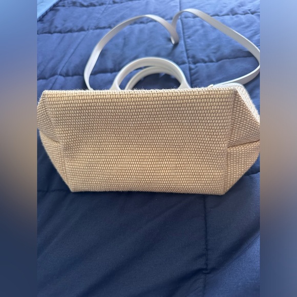 Longchamp Le Panier Pliage Top Handle Raffia Tote bag canvas - Picture 6 of 11